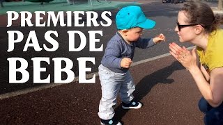 PREMIERS PAS DE BÉBÉ 👣 Babys first steps [upl. by Hildebrandt]