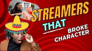 Reacting To Streamers Who Broke Character Live [upl. by Nollie]