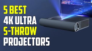 Top 5  Best 4K Ultra Short Throw Projectors 2023 [upl. by Carver]