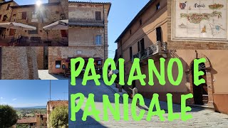 PACIANO E PANICALE due tra i borghi più belli dItalia [upl. by Yerroc268]