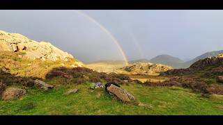 Buttermere amp Haystacks  Wildcamp amp Beautifull sunset [upl. by Xed]