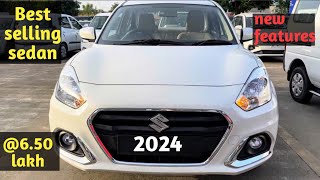 Maruti Suzuki Dzire facelift 2024 reviewVXI petrol ManualAutomobile Siddharth [upl. by Harmaning]