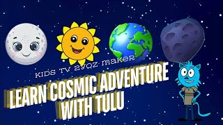 Learn Cosmic space Fun Facts About the Sun Moon Planets and Comets [upl. by Ulphi]