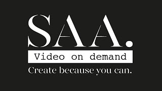 SAA Video on Demand  Exclusive Videos for SAA Members [upl. by Lasonde234]