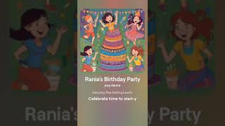 Happy birthday Rania 🥳🥳🎂 [upl. by Diva]