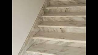 White Marble Stairs with Skating [upl. by Domenic]