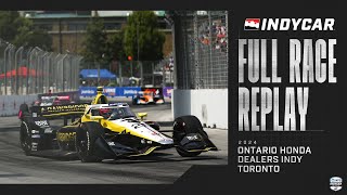 2024 Ontario Honda Dealers Indy Toronto from Streets of Toronto  INDYCAR SERIES Full Race Replay [upl. by Nemajneb858]