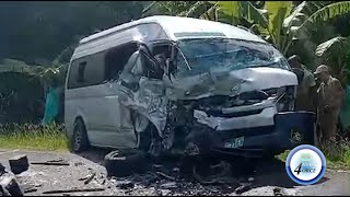 BUS DRIVER DIES IN HEADON CRASH CARNAGE ON THE ROADS AND VIOLENCE TEST FIRST RESPONDERS [upl. by Akiemahs116]