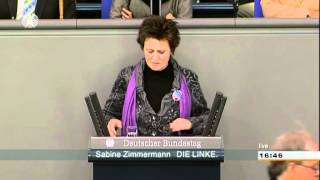 Sabine Zimmermann DIE LINKE SchleckerVerkäuferinnen unterstützen [upl. by Jakie]