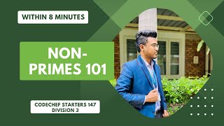 NonPrimes 101  Codechef Starters 147 Division 3  Solution Explained  Bangla [upl. by Worthy330]