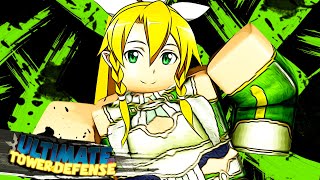 Leafa is the ULTIMATE SUPPORT  DMG UNIT on Ultimate Tower Defense  Roblox [upl. by Astto]