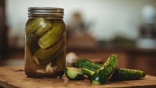 The Quickest Homemade Pickles Ever  Refrigerator Pickle Recipe [upl. by Yeleen]