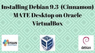 Installing Debian 93 Cinnamon MATE Desktop on Oracle VirtualBox  Review  Tutorial Debian 93 [upl. by Eceirahs]