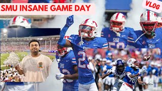 Insane SMU American Football GameDay  SMUFB Hindi Vlog [upl. by Gavrielle]