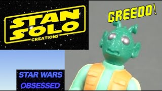 Stan Solo Creations Movie Accurate Greedo Figure starwars [upl. by Adalie]