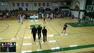 Shiocton High School vs Kewaunee High School Mens JV Basketball [upl. by Adlay]