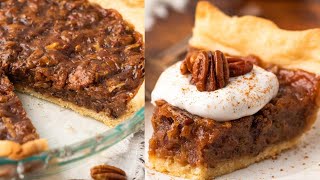 Vegan Pecan Pie  Easy Thanksgiving Dessert [upl. by Nickerson]