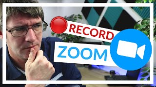 How to Record a meeting in Zoom Video and Audio [upl. by Devona]