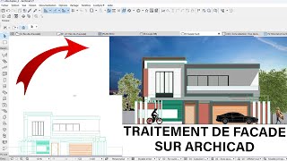 Réalisation de Façades Réalistes sur ARCHICAD 2027 [upl. by Libna]