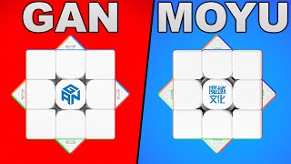 CUBE BRAND BATTLE  GAN VS MOYU [upl. by Kosel]