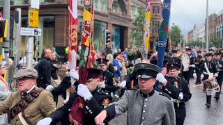 UVF Regimental band  the twelfth 2023 [upl. by Suirtimed]