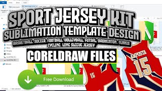 JERSEY PATTERNS FREE DOWNLOAD  GOOD FOR SUBLIMATION PT1 [upl. by Beal]