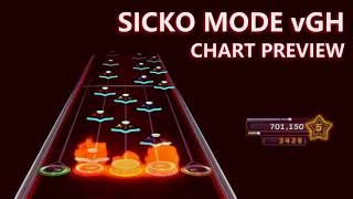 SICKO MODE vGH  CHART PREVIEW [upl. by Haneekas709]