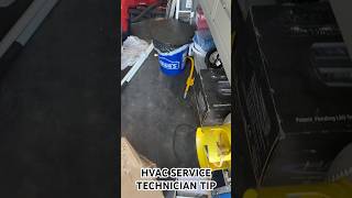 HVAC service technician tip hvaclife hvactechnician hvacservice bluecollar fyp hvac [upl. by Notserk]