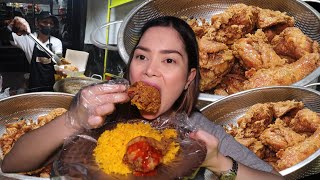 MUKVLOG  79 PESOS FLAVORED KANTO STYLE FRIED CHICKEN at UNLIMITED JAVA RICE sa ANTIPOLO [upl. by Cumine]