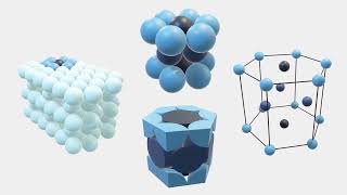 Hexagonal closepacked HCP structure models [upl. by Eednar]