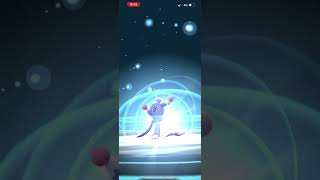 Evolving shiny Brionne Pokemon GO community day [upl. by Aita591]