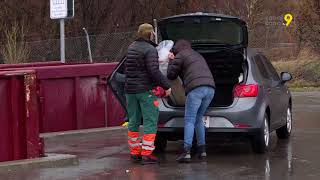 TAXE AU SAC LES DÉCHETTERIES SONT PRISES DASSAUT VISITE À MARTIGNY [upl. by Birdella5]