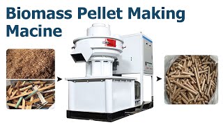 Wood Pellet machine [upl. by Onofredo]