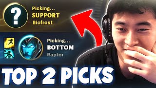 MY BEST 2 PICKS WHEN MY ADC LOCKS IN KALISTA Biofrost [upl. by Southard]