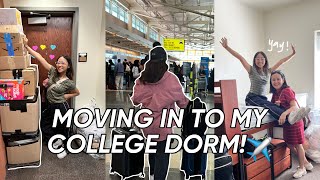 COLLEGE MOVE IN VLOG 2022 freshman [upl. by Ylatfen]