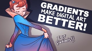 A Beginners Guide to Gradients in Digital Art [upl. by Jade]