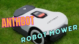 ANTHBOT Genie Robot Lawn Mower [upl. by Pergrim]