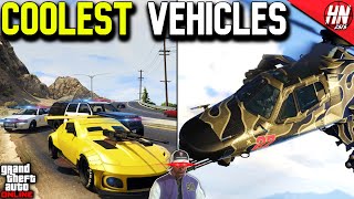 10 COOLEST Vehicles YOU Can BUY In GTA Online [upl. by Aura]