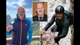 Audi boss Fabrizio Longo 62 killed in 10000foot fall while mountain climbing in Italy [upl. by Suzetta]