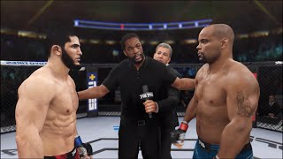 Islam Makhachev vs Daniel Cormier  EA Sports UFC 4  Epic Fight [upl. by Jarrod]