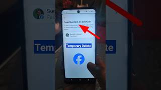 how to deactivate Facebook account temporarily delete kaise kare Facebook ID deactivate kaise kare [upl. by Ocana996]