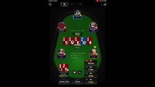 Flop the world Awful run out Angry river call poker onlinepoker pokerplayer ggpoker [upl. by Nawaj]