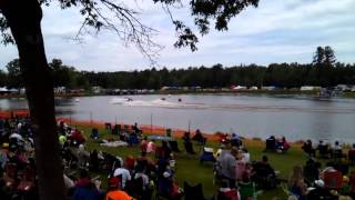 Grantsburg watercross crash [upl. by Etteloiv926]