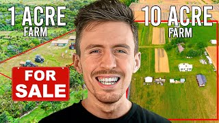 I Bought a 10 Acre Farm Sold The 1 Acre Farm [upl. by Harvison]