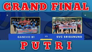 GRAND FINAL  GANEVO Vs SVC SRIGUNUNG  Volley Tarkam [upl. by Cher445]