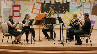 Ewald Brass Quintet No 1  The Tarnished Brass Quintet [upl. by Uba]