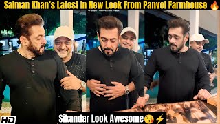 Salman Khan’s Latest In New Look From Panvel Farmhouse 🔥Sikandar Movie Dialogue Or Song Hook Line [upl. by Kemppe]