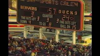 BEAVERS vs DUCKS College Football Nov 23 1978 [upl. by Demodena]