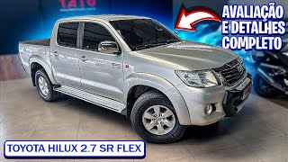 Toyota Hilux sr 2012 flex muito boa mais bebe muito [upl. by Ahsiam347]