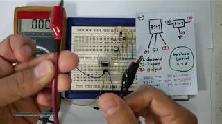 How to check 7905 Voltage Regulator with multimeter practically [upl. by Cerallua]